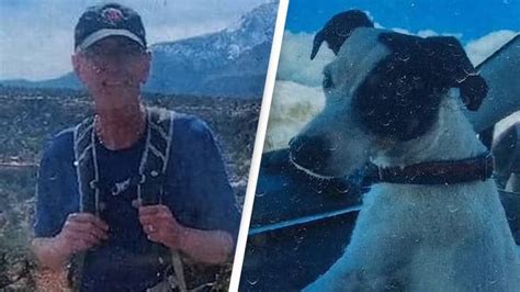 Dog found alive alongside body of hiker missing two months
